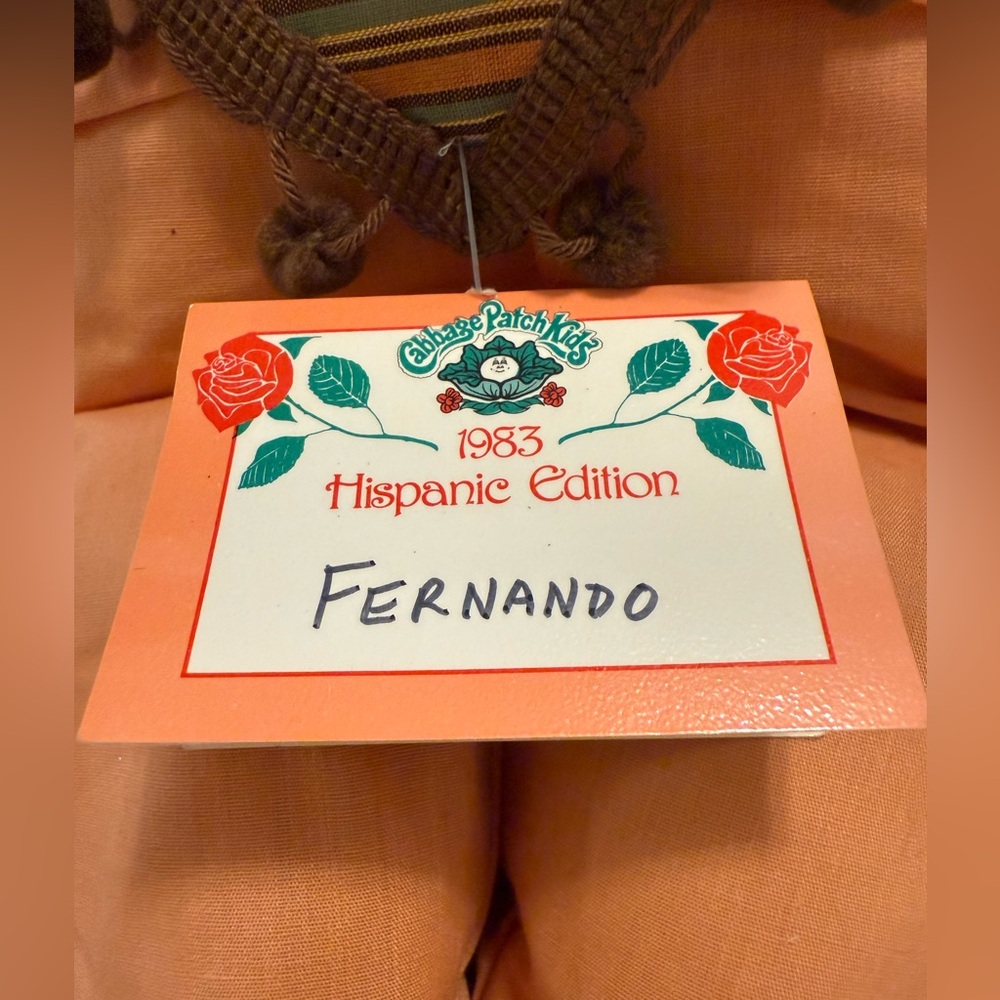 1983 Hispanic Edition, Cabbage Patch, The Little People. Meet Fernando & Vesta! - Picture 3 of 16